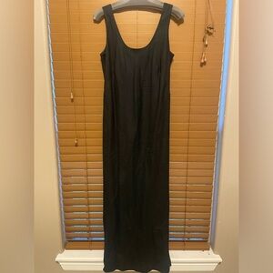 Banana Republic Black Linen dress SZ 10